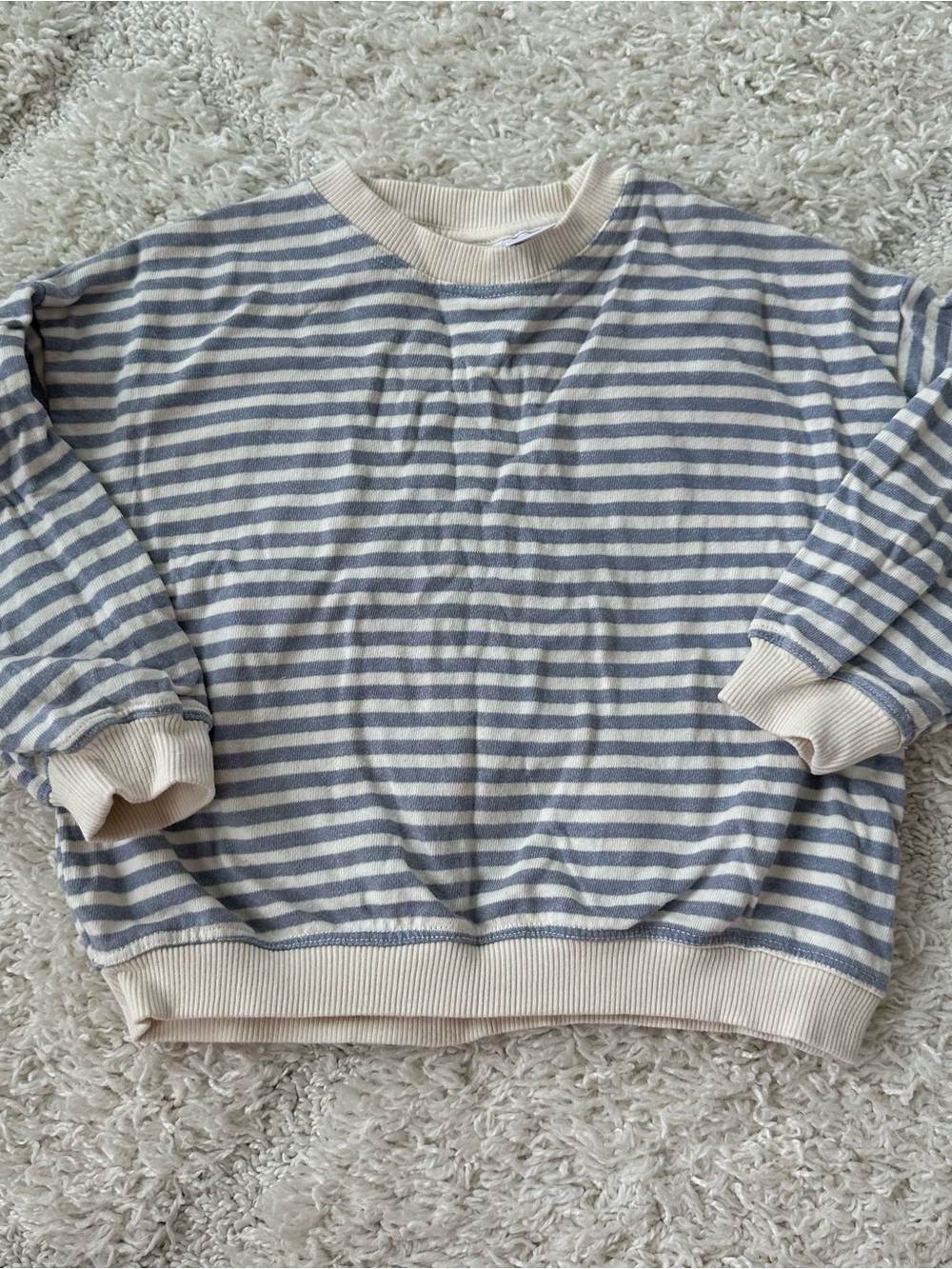 Zara Striped Sweatshirt